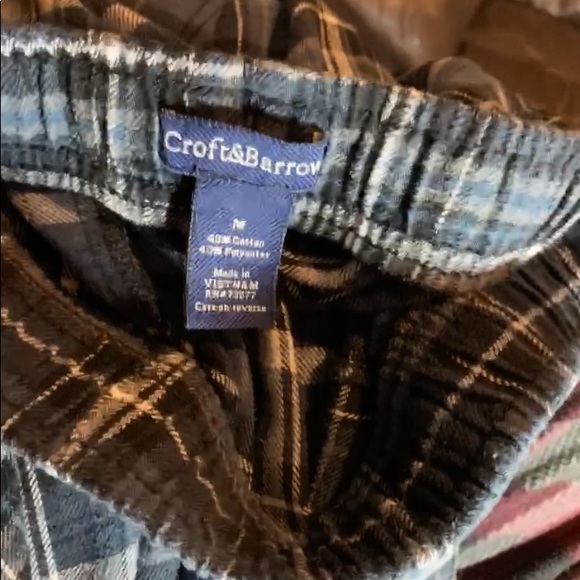 🟢5/$25  Croft & Barrow pajama bottom pants - Picture 2 of 7